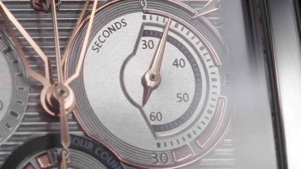 Little Running Stopwatch on Luxury Swiss Watch