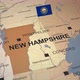 New Hampshire Map with State Flag - VideoHive Item for Sale