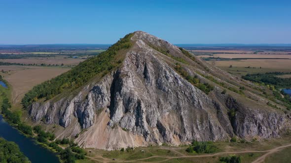 Shikhan Yuraktau  The Remain of the Reef of the Ancient Sea Composed of Limestone