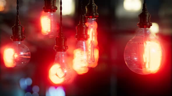 Old Retro Vintage Incandescent Light Bulb alt