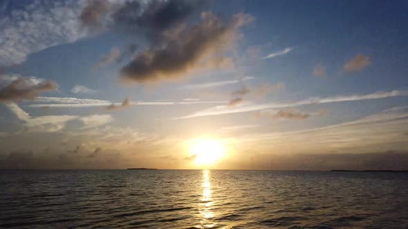 Time-lapse of a sunset in the florida keys