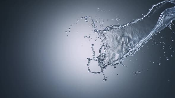 Water splash, Slow Motion alt