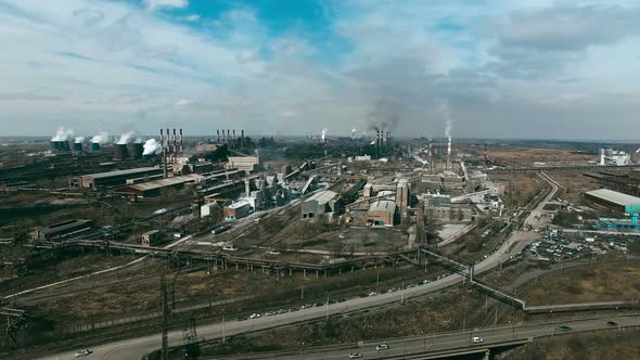 Metallurgical Plants Polluting Air