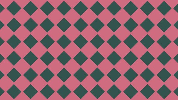 Geometric multicolor pattern with animated tiles. Abstract shapes in minimal dynamic mosaic alt