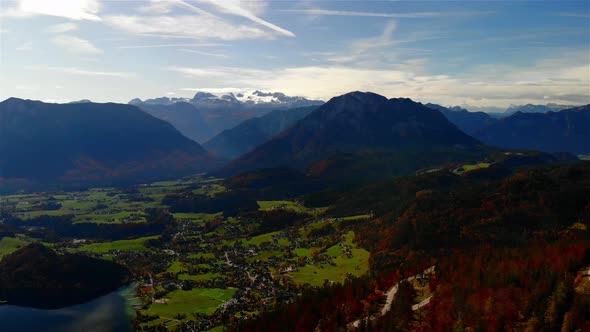 Beautiful Autumn Landscape in the Mountains