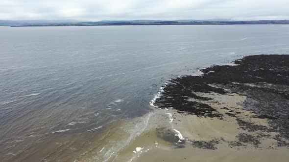 Flying Above Rossnowlagh Beach in County Donegal Ireland