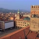 Historic center of Bologna, tower of the Chapel di Santa Maria dei Carcerati, Italy. - VideoHive Item for Sale
