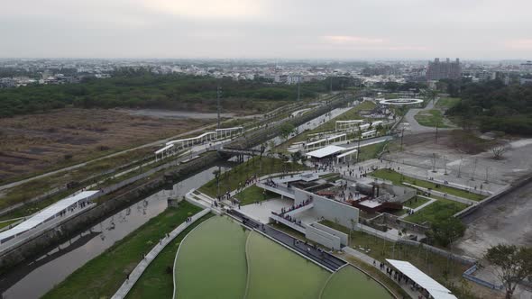 The Aerial view of Pingtung