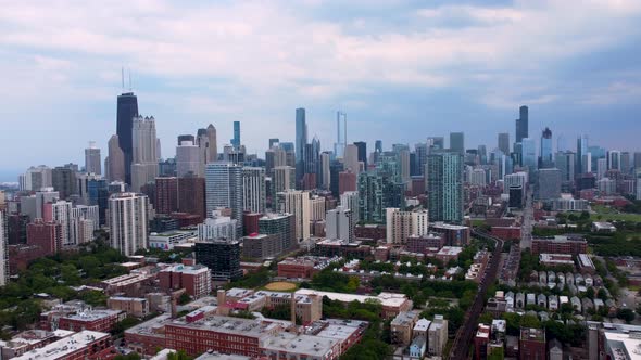 Full Chicago Skyline