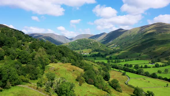 Keswick The Lake District Aerial Drone Sc07