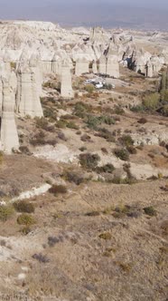 Cappadocia Landscape Aerial View