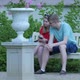 Couple resting on a bench  - VideoHive Item for Sale
