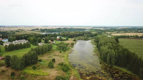 Bystraya River And Gory Village 05