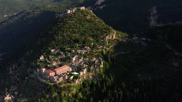 Ancient City Mystras Sparta Greece