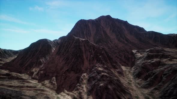 Mountain Landscape in High Altitude