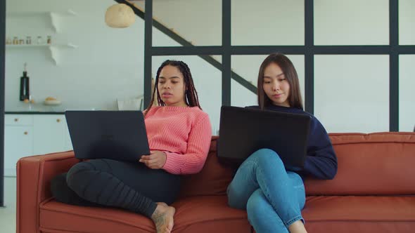 Female Student Trying To Steal Idea of Classmate