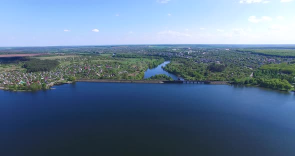 Dam Blocking the River