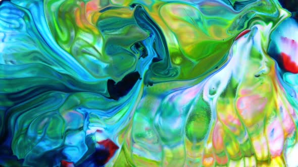 Abstract Colorful Sacral Liquid Waves Texture 156 alt