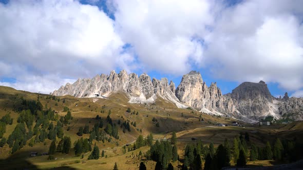 Dolomites Italy  Pizes De Cir Ridge  South Tyrol