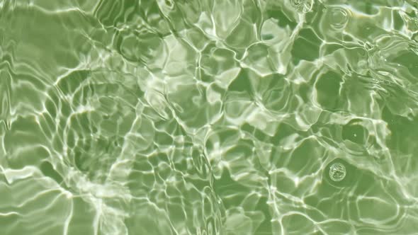 Water Splash Green Colored