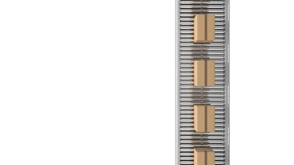 Parcels in shipping centre alt