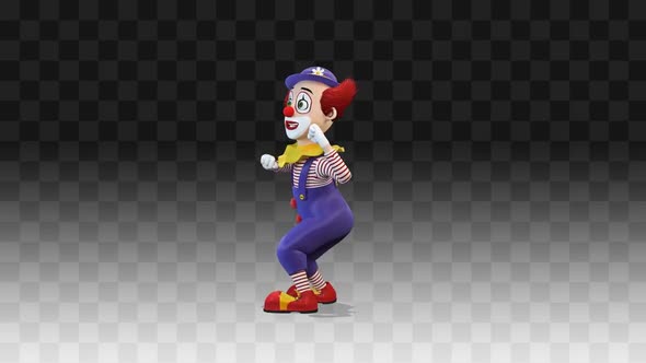 Clown Dancing Maraschino Dance