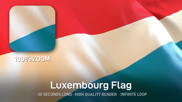 Luxembourg Flag