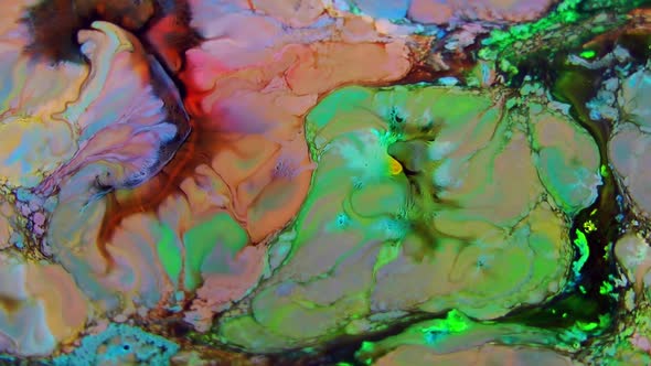 Organic Paint Swirling 