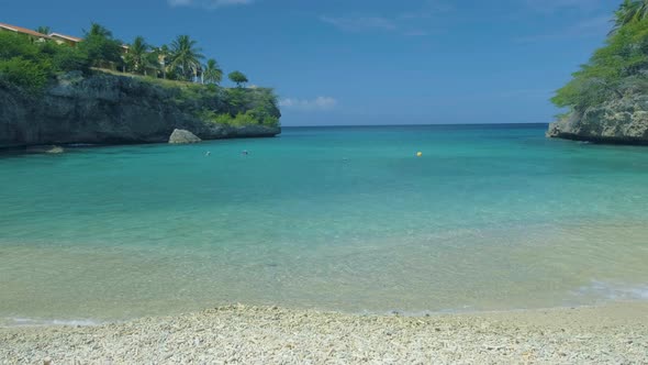 Playa Lagun Beach Cliff Curacao Lagun Beach Curacao a Small Island in the Caribbean