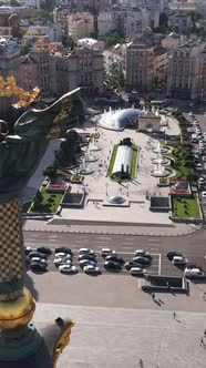 Kyiv Ukraine  Independence Square Maidan