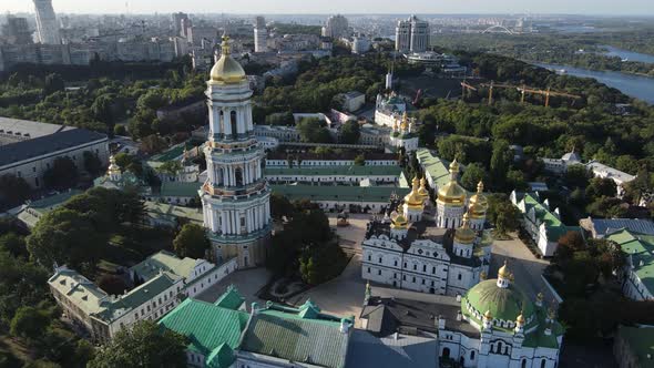 Kyiv - Aerial View of the Capital of Ukraine. Kiev