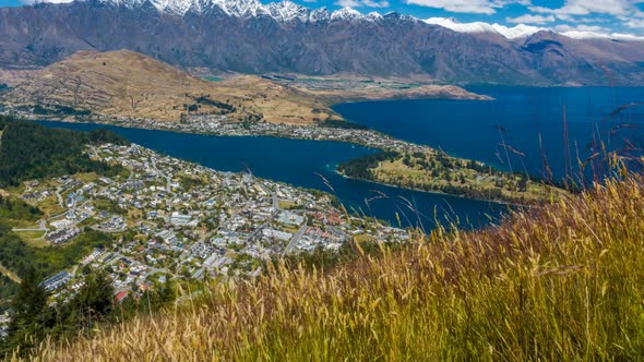 Queenstown New Zealand timelapse