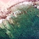 Aerial View of Crystal Clear Waves at a Rocky Coast with Clear Blue Water  Coastline - VideoHive Item for Sale