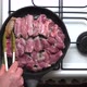 Real Home Cooking on a Frying Pan on a Regular Stove on the Kitchen - VideoHive Item for Sale