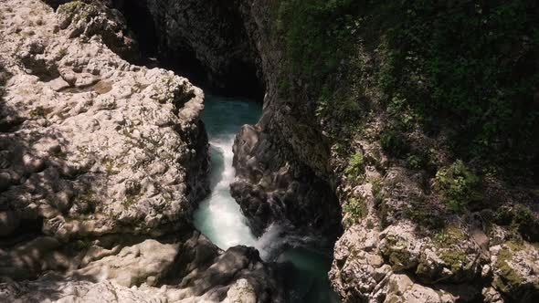 View of a Martvili Canyon in Georgia