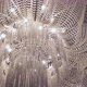 Large Crystal Chandelier From Ceiling with Electric Lamps - VideoHive Item for Sale