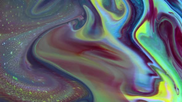 Abstract Colorful Sacral Liquid Waves Texture 241