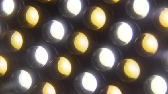 LED lights MACRO, Light emitting diodes, bi-color light