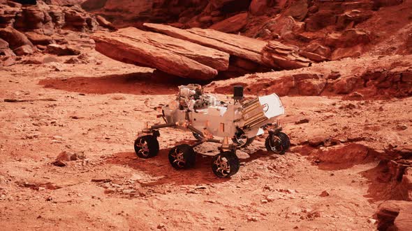 Mars Rover Perseverance Exploring the Red Planet