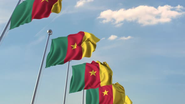 National Flags of Cameroon