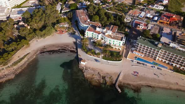 Platja S'Estanyol in Ibiza, Spain