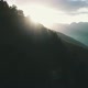 Twilight In The Mountains Aerial - VideoHive Item for Sale