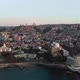 Sunset Vina del Mar Chile (aerial view, drone footage) - VideoHive Item for Sale