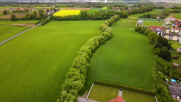 Beautiful small Church Drone Video