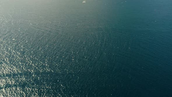 Philippine Motor Boat on the Water Surface