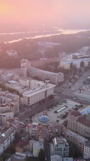 Center of Kyiv Ukraine