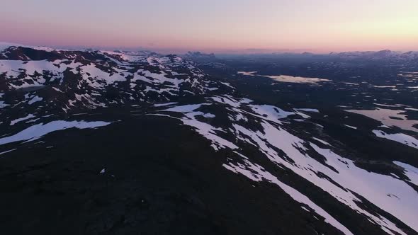 Mountain Landscape Aerial