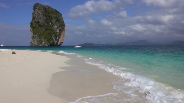 Landscape on Tropical Poda Island in Thailand