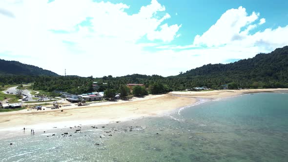 Telok Melano Beach, A Quiet Beach, Turtles and a National Park Of Sarawak Borneo