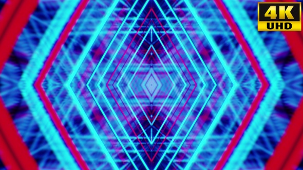 Retrowave Kaleidoscope Vj Loops Pack V2 alt
